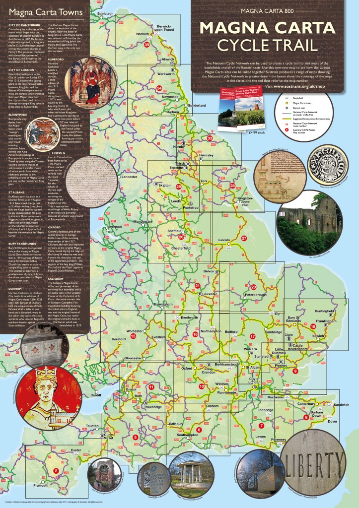 Magna Carta Cycle Trail - front