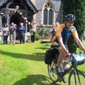 Trowbridge Town Clerk Lance Allan cycled 800 miles between Magna Carta Towns