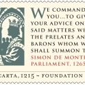 Magna Carta - Simon De Montfort Stamp